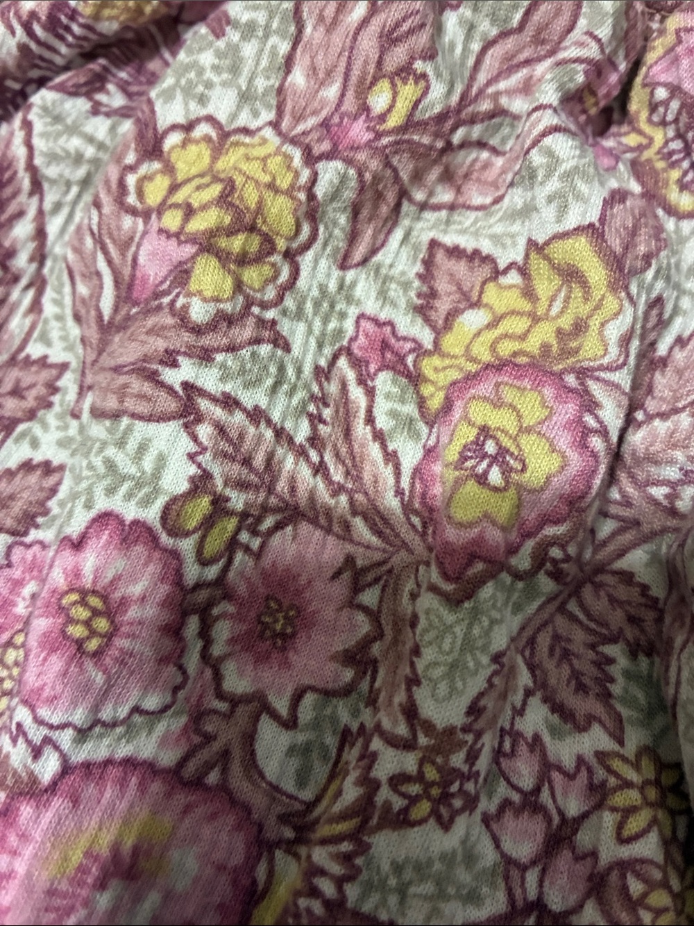 NoBo Floral Drawstring Ruffle Shorts - Picture 3 of 4